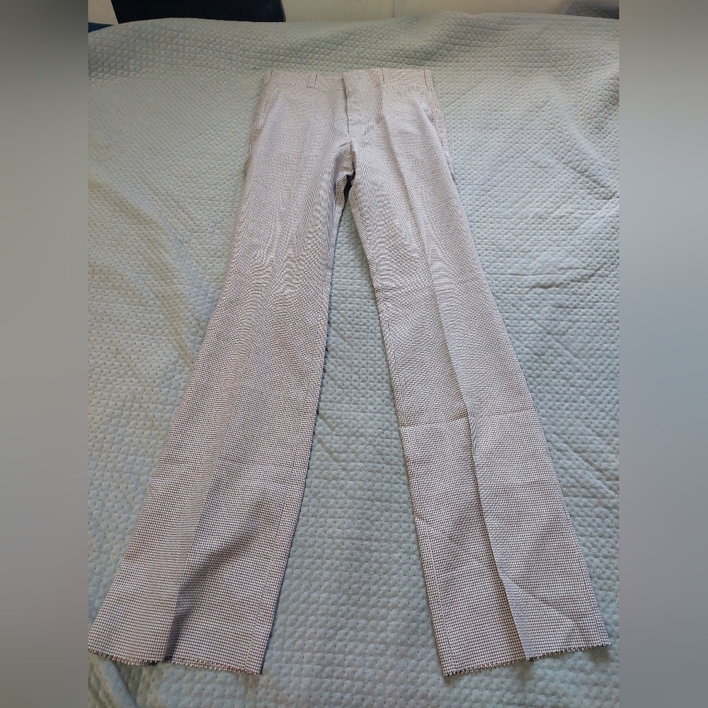 John Alexander Stylish Red White Striped Pants